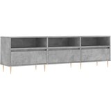 Maison Chic TV omarica - TV stojalo - Televizijska omarica betonsko siva 150x30x44,5 cm inženirski les, (21698816) Cene