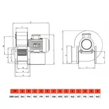 bvn-ventilator obr 260M-2K