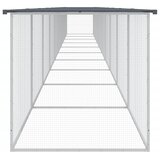  Kavez za kokoši s krovom antracit 1003x98x90 cm pocinčani čelik | shoptok.hr
