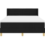 Box spring krevet s madracem Crna 190 x 140 cm Poliester | shoptok.hr