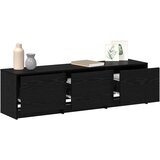 TV ormar Crni hrast 140 x 34 x 40 cm Konstruirano drvo | shoptok.hr