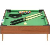 vidaXL Mini biljard miza 1-metrska 92x52x19 cm rjava in zelena | Shoptok.si