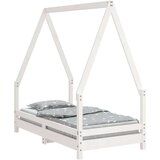  Za dječji krevet bijeli 70 x 140 cm od masivne borovine | shoptok.hr