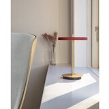 UMAGE Rdeča LED zatemnitvena namizna svetilka s kovinskim senčnikom (višina 31 cm) Asteria Move – | Shoptok.si