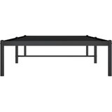 Metalni okvir za krevet crni 90 x 200 cm | shoptok.hr