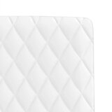  Jedilni stol 2 kosa belo umetno usnje | Shoptok.si