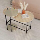 Livetastic Klubska Miza Cuddle, Barva Hrasta, Zelena | Shoptok.si