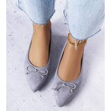 Gemre Gray pointed-toe ballet flats Latour | shoptok.hr