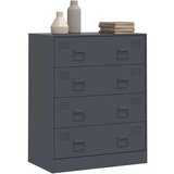 vidaXL Komoda antracit 67 x 39 x 83 cm čelična | shoptok.hr