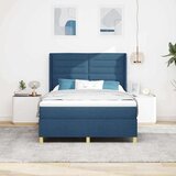 Box spring krevet s madracem Plava 140 x 190 cm tkanina | shoptok.hr