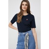 Tommy Hilfiger Bombažna kratka majica mornarsko modra barva | Shoptok.si