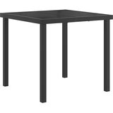  Set vanjskog namještaja 3 pcs Crna i antracit 80 x 80 x 73 cm | Shoptok.si