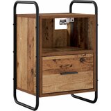  Viseći Noćni Ormar Staro drvo 40 x 30 x 60 cm Konstruirano drvo | shoptok.hr