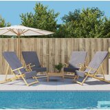 vidaXL Brisače za plažo 4 kosi antracitne 60x135 cm tkanina 400 GSM Cene
