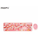 MOFII wl sweet retro set tastatura i miš u pink boji cene