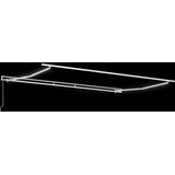  Skrovita tenda Žuta i narančasta 400 × 350 cm Poliester i metal | shoptok.hr
