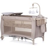 Chipolino putni krevetić s podlogom za prematanje Bella Latte | shoptok.hr