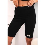 Kesi Włoski Women's cotton set with short sleeves and shorts black | Shoptok.si