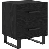  Noćni ormar Crni hrast 40 x 35 x 47,5 cm Konstruirano drvo | shoptok.hr