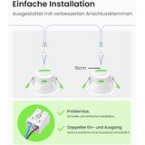ALUSSO 6x 95 mm LED vgradna svetilka | Shoptok.si