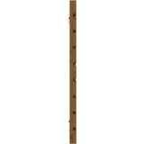  Zidno uzglavlje boja meda 156x3x63 cm masivna borovina | shoptok.hr