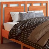 vidaXL Vzglavje voščeno rjava 135 cm trdna borovina | Shoptok.si