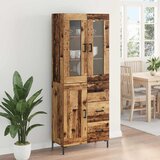  Highboard 2 kom. Staro drvo 69,5 x 34 x 180 cm | shoptok.hr