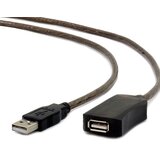 Gembird USB active extension cable 10m, UAE-01-10M, black Cijene
