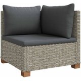 8 8 kom. Ratan set za opuštanje s jastučićima GENDT Kubu siva | shoptok.hr