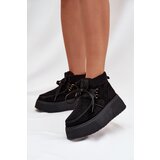 Boto Women's Snow Boots On Platform With Fur Black Florivelle Cene