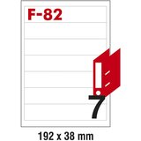  Nalepke ILK za registratorje 192x38mm pk100L Fornax F-82 Cene