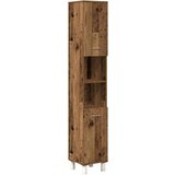  4-dijelni set kupaonskog namještaja od starog drveta | shoptok.hr