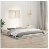  Posteljni okvir bel 150x200 cm trdna borovina 5FT | Shoptok.si
