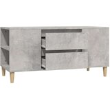 TV ormarić boja betona 102 x 44 5 x 50 cm od konstruiranog drva | shoptok.hr