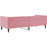  Dnevni krevet ružičasti 80 x 200 cm baršunasti | shoptok.hr