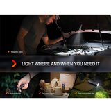 Fenix E18RV20800 - punjiva led baterijska lampa s funkcijom prigušiva led/usb 800mAh IP68 1200lm 200 h crna | Eponuda.com