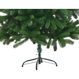 vidaXL Božično drevo med 150 LED z stojalom Zelena 150 cm PE | Shoptok.si