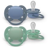 Philips Avent Varalica Soft 6-18M 2Kom Blue/Green | ePonuda.com