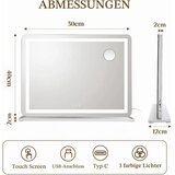 CLEvICH ogledalo z LED osvetlitvijo 50 x 40 cm | Shoptok.si