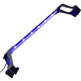 vidaXL LED svetilka za akvarij s sponama 55-70 cm modra in bela Cene