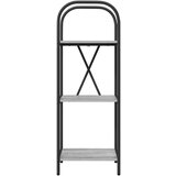vidaXL Polica Sivi hrast sonoma 40 x 30 x 109 cm Konstruirano drvo | shoptok.hr