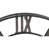  Zidni sat Home ESPRIT Crna Prirodno Metal Ratan 100 x 9 x 100 cm | shoptok.hr