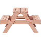  Stol za piknik za djecu 88 x 97 x 52 cm od masivne duglazije | shoptok.hr