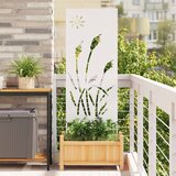  Privatnost u vrtu Bijelo 50 x 140 cm Hladno valjana čelična | Eponuda.com