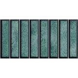El Barco domino verde 15x30cm Cene