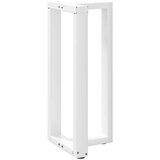  Noge za barsko mizo v obliki črke T, 2 kosa, bele barve, 50x35x(90-91) cm, jeklo | Shoptok.si