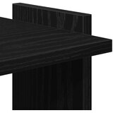  Regal za knjige s 3 razine crni 60x30x120 cm konstruirano drvo | shoptok.hr