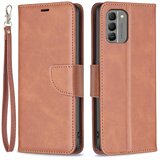 INORCO Ovitek za stojalo za telefon proti padcem za Nokio G310, teksturiran enobarvni ovitek za denarnico iz PU usnja, (22036243) Cene