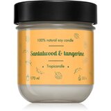 Tropicandle Santalwood & Tangerine dišeča sveča 170 ml Cene