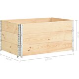  Povišene gredice 3 kom 80 x 120 cm od masivne borovine | Eponuda.ba
